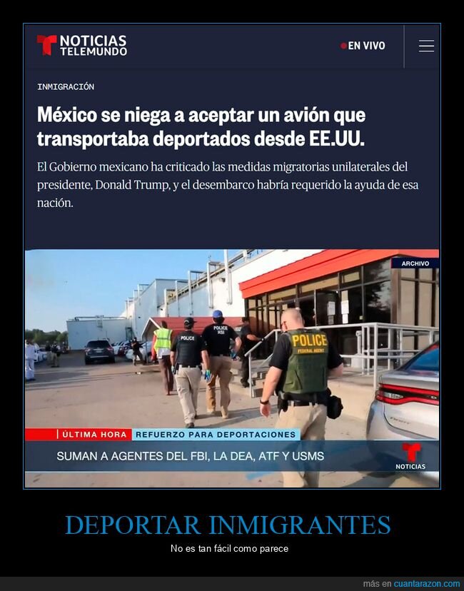 méxico,avión,deportados,eeuu