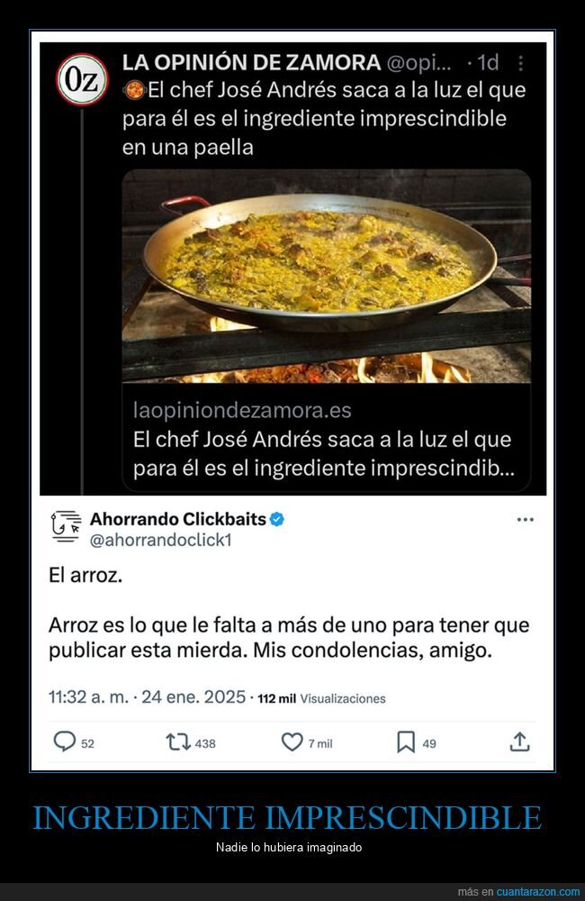 arroz,clickbait,ingredientes,paella