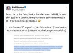 Enlace a La IA china aprueba el examen del MIR en 30 segundos