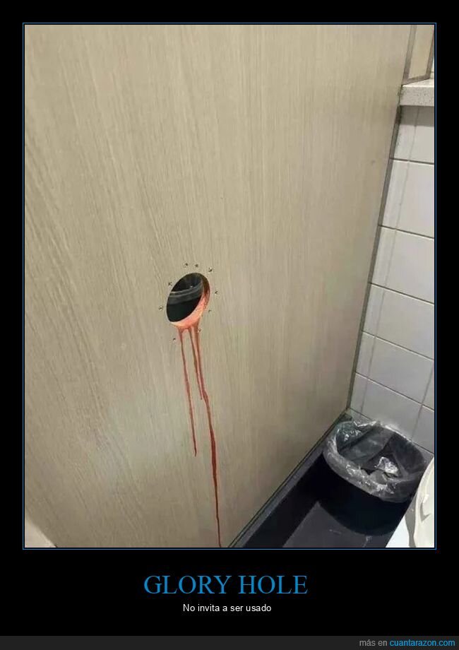 glory hole,sangre