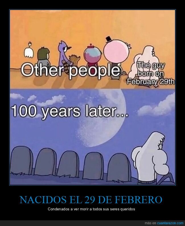 29 de febrero,morir