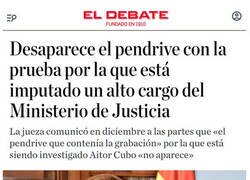 Enlace a El misterio del pendrive desaparecido