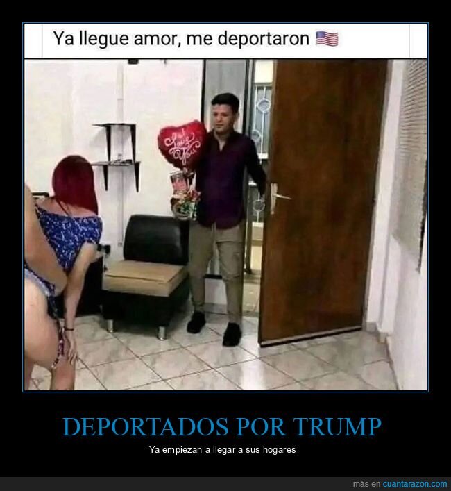 deportado,llegar