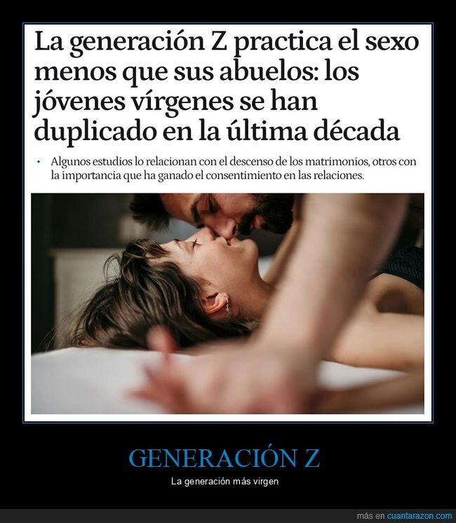 generación z,jóvenes,vírgenes
