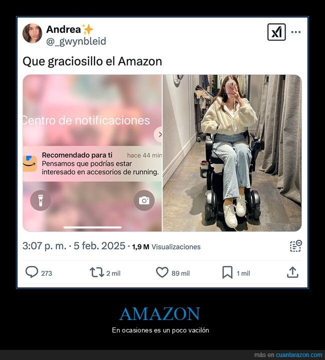 amazon,recomendación,running,silla de ruedas