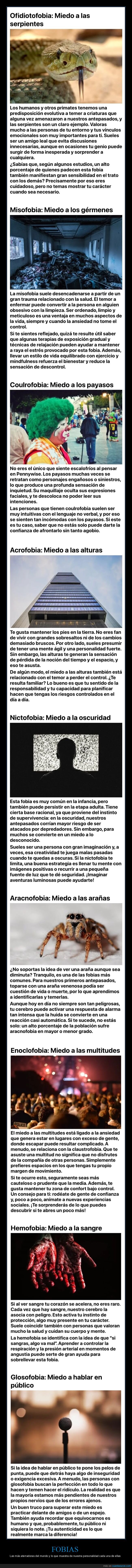 fobias,extrañas