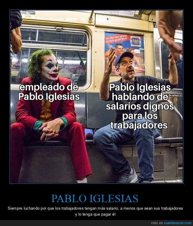 pablo iglesias,empleados,salario,trabajadores