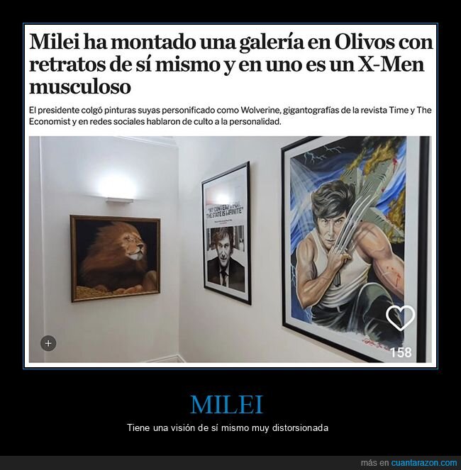 galería,lobezno,milei,políticos
