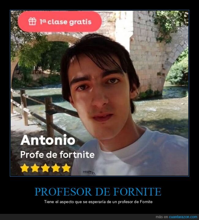 fornite,profesor