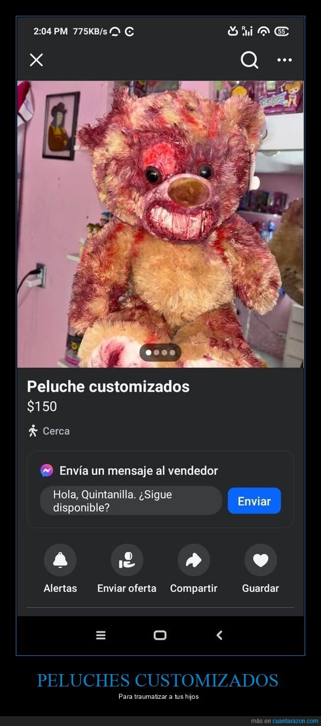 peluche,anuncios