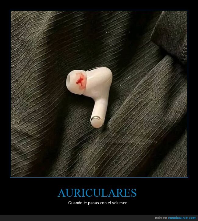 auriculares,sangre