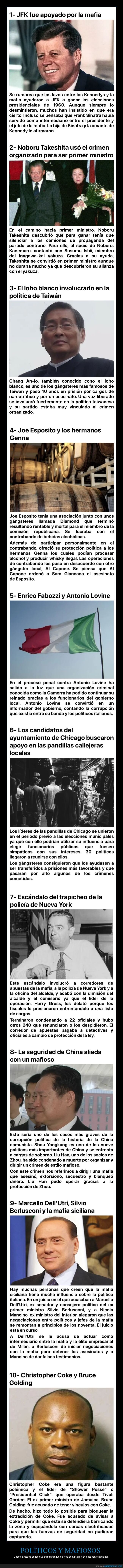 palíticos,mafiosos