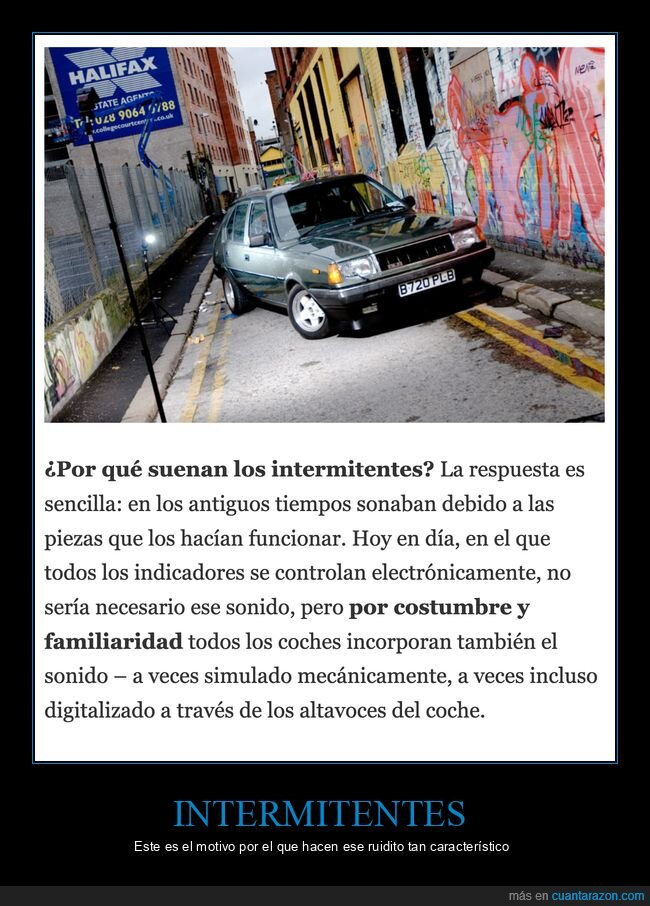 intermitentes,sonido,coches