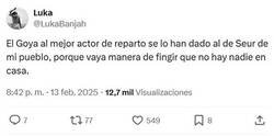 Enlace a Enhorabuena al galardonado