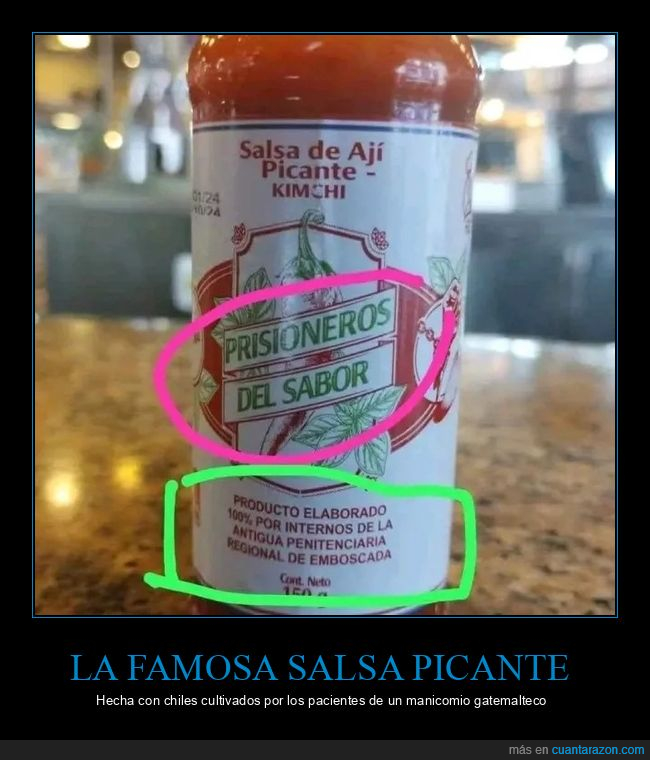 picante,presos,salsa