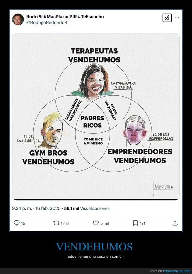 padres ricos,vendehumos