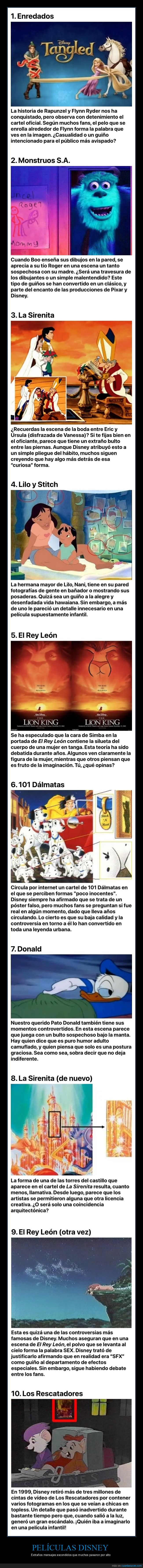 disney,mensajes ocultos