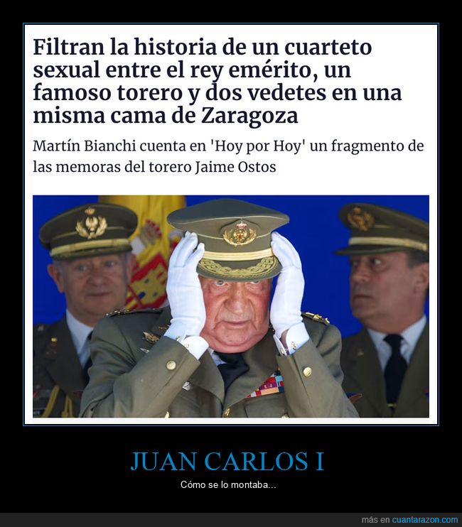 cuarteto,jaime ostos,juan carlos i,torero,vedetes