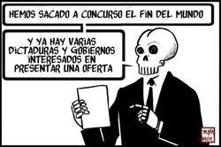 Enlace a El fin del mundo a concurso