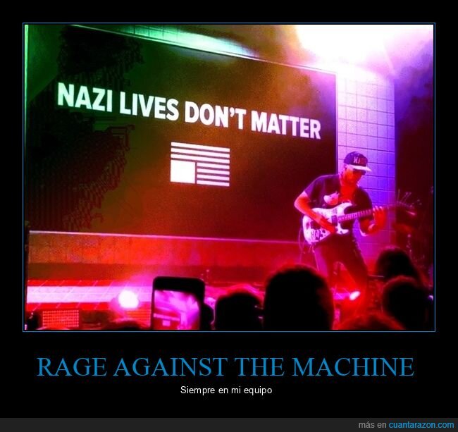 rage against the machine,nazis