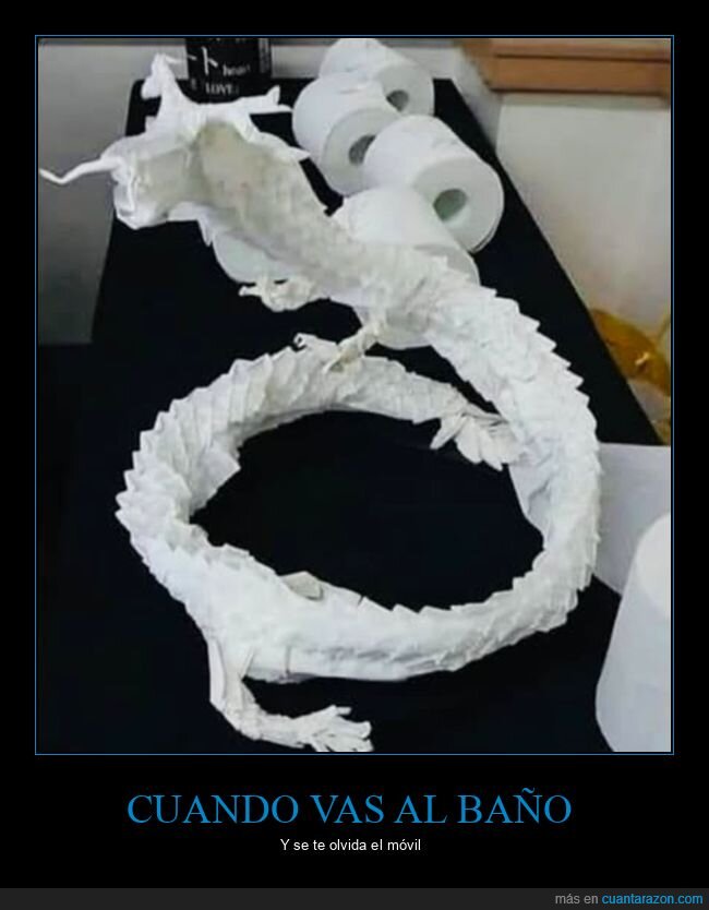aseo,papel higiénico,dragón