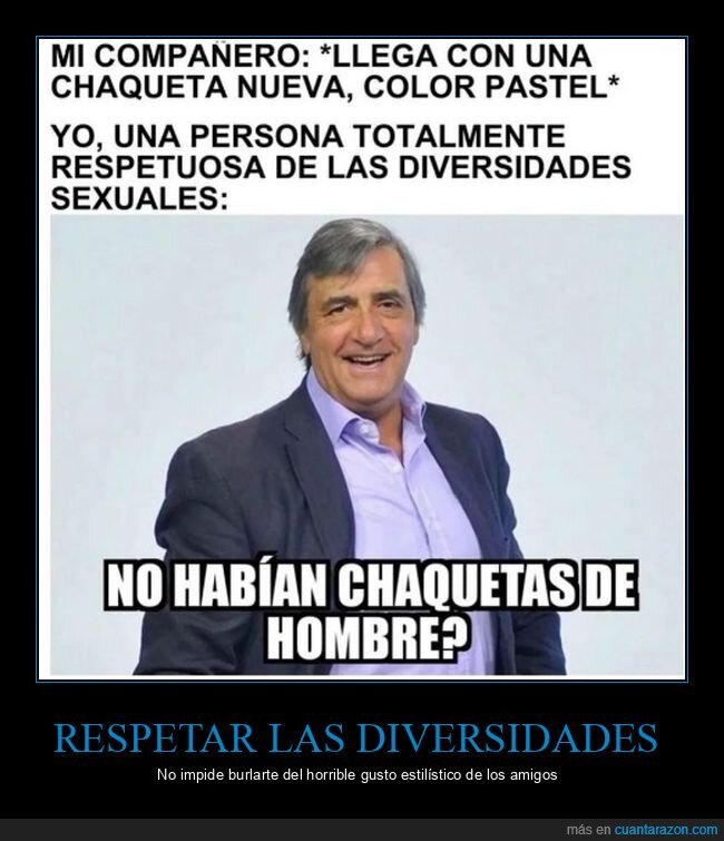 chaqueta,respetar,diversidad