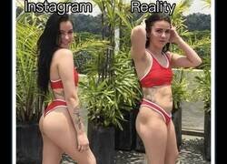 Enlace a Sara Puhto, la modelo que ha provocado la indignación en redes al publicar el montaje que hay detrás de sus fotos