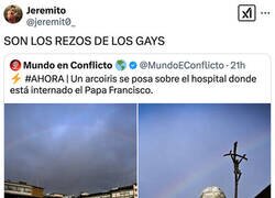 Enlace a Arcoíris sobre el hospital