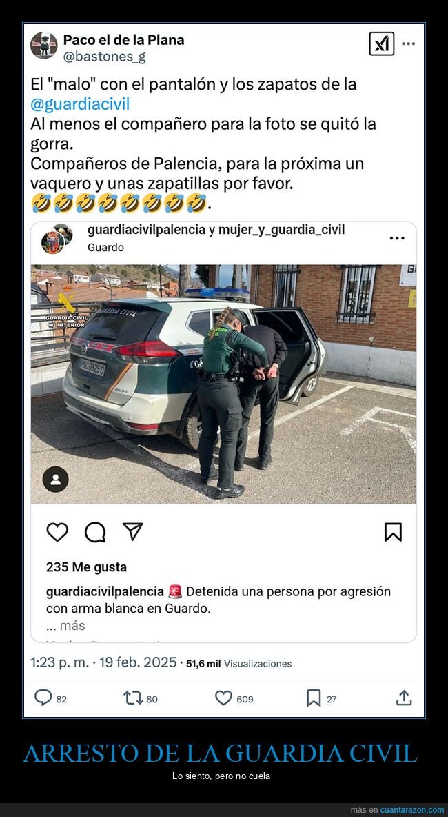 arresto,fails,guardia civil