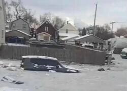 Enlace a Inundación y helada en Detroit