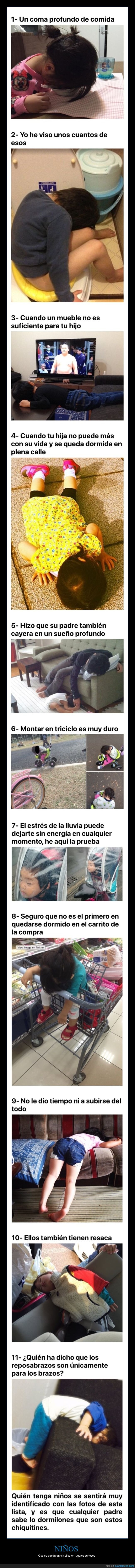 niños,durmiendo