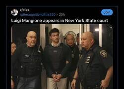Enlace a Luigi Mangione en el juzgado de Nueva York