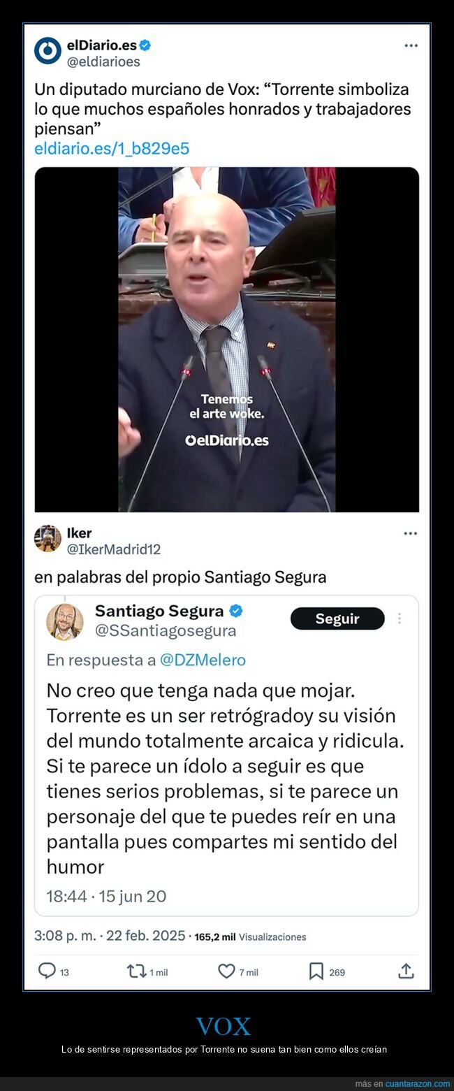 políticos,santiago segura,torrente,vox