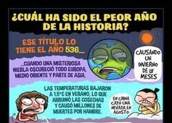 Enlace a El peor año de la historia