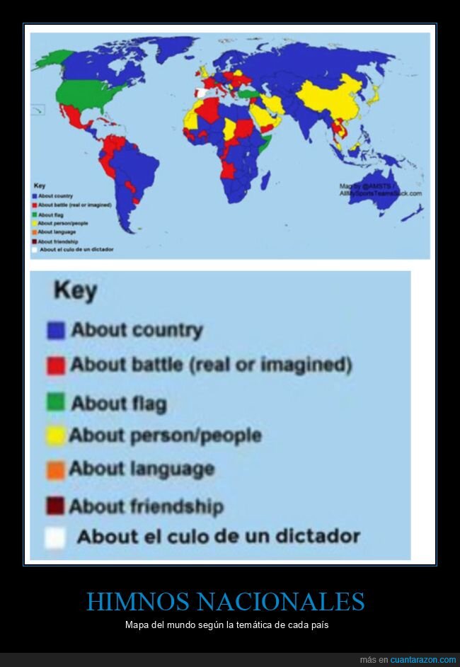 absurder,himnos,mapas,países