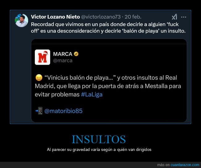 insultos,vinicius