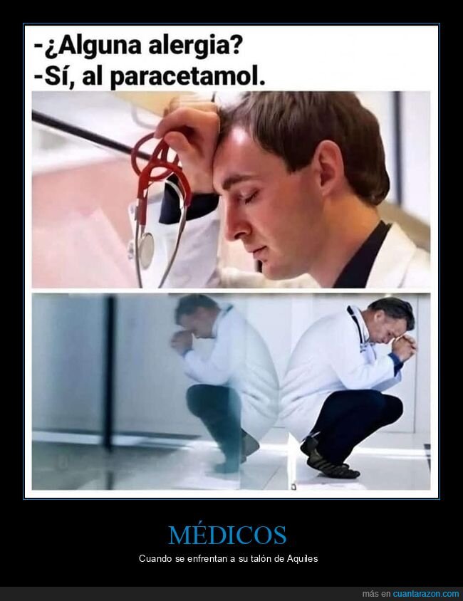 médico,alergia,paracetamol