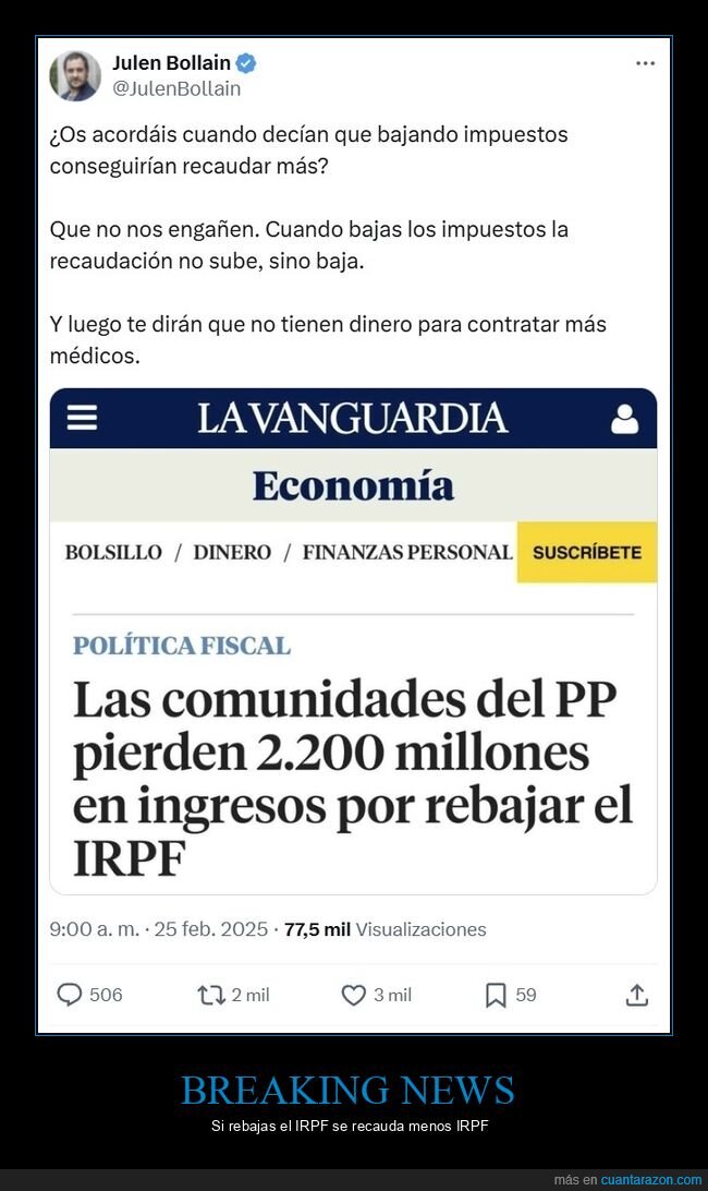 irpf,rebajar,recaudar