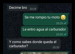 Enlace a Problemas con la moto