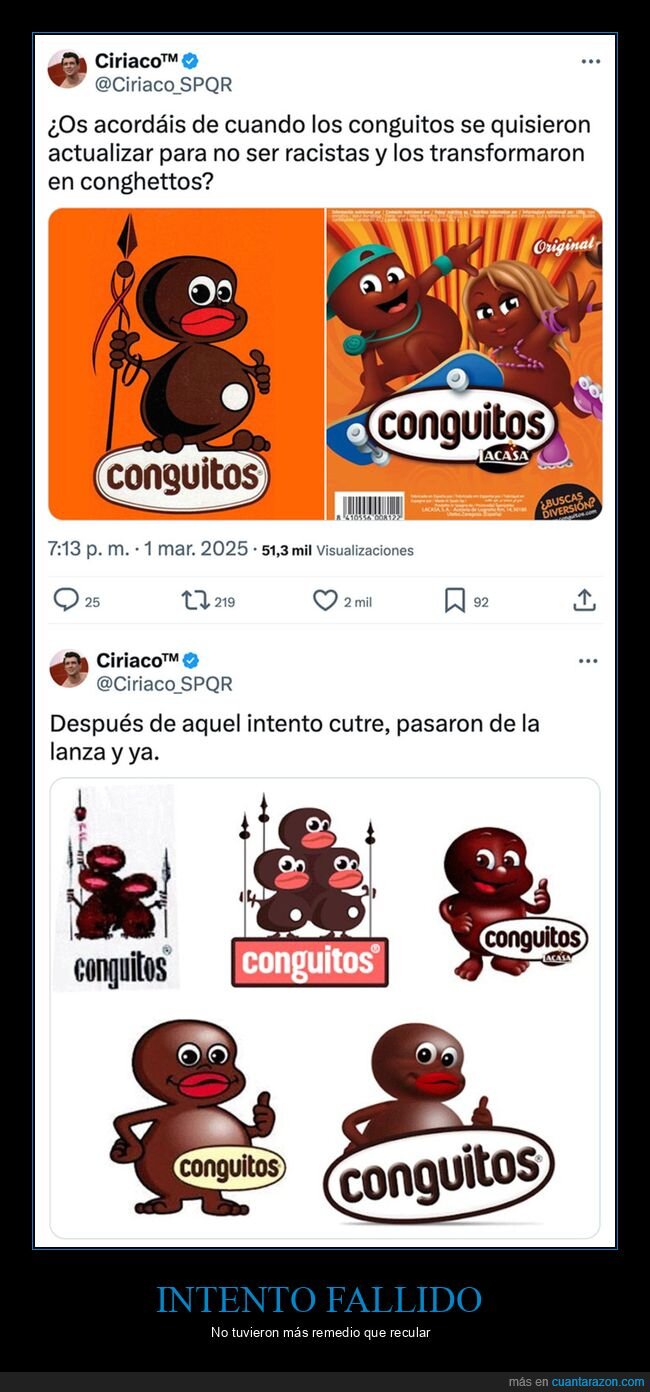 actualización,conguitos