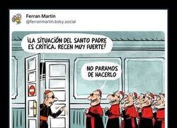 Enlace a Rezando por el Papa