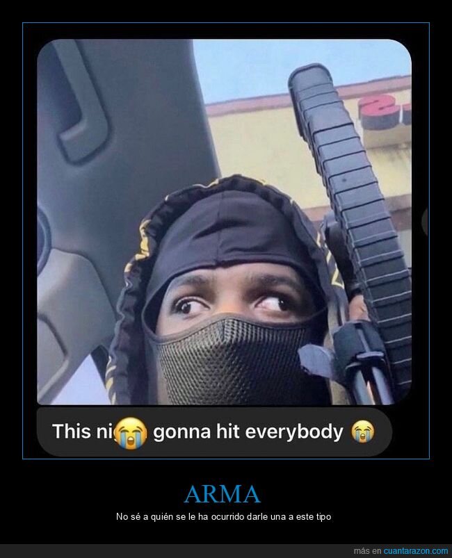 ojos,arma