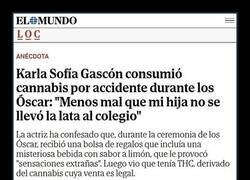 Enlace a Accidente en los Óscar