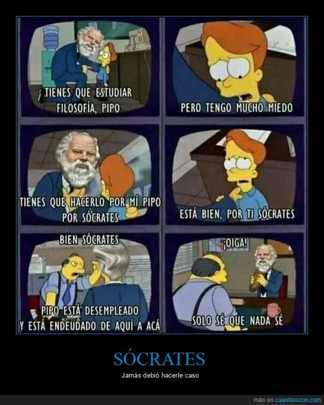 filosofía,simpsons,sócrates