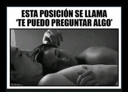 Enlace a La posición de preguntar