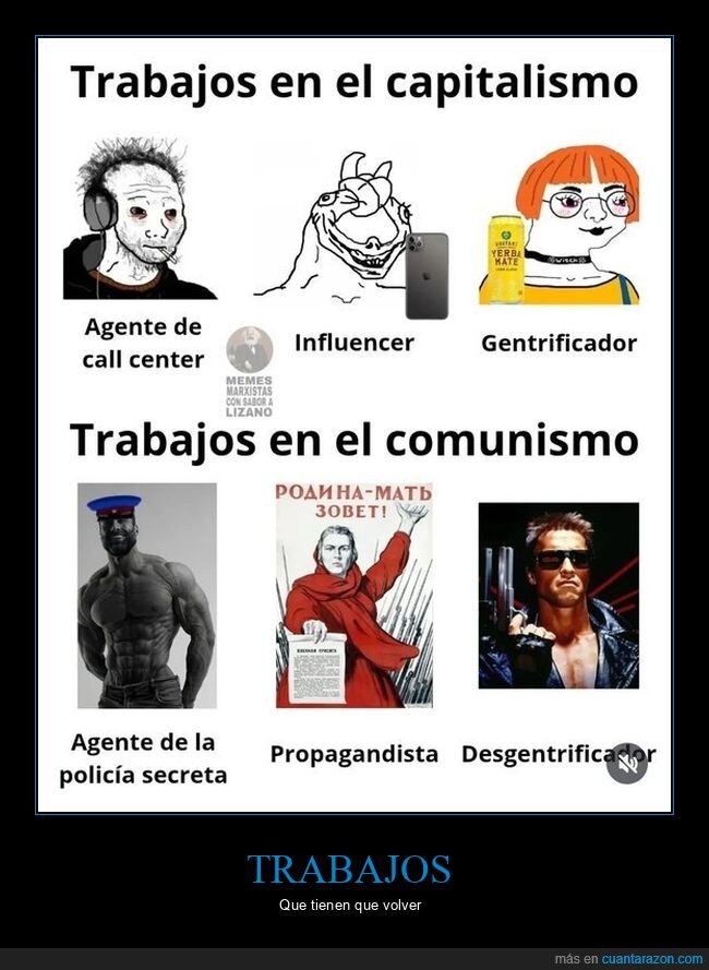 trabajos,capitalismo,comunismo