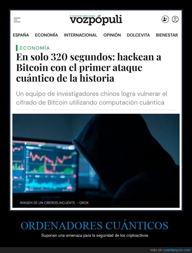 bitcoin,hackeo,ataque cuántico