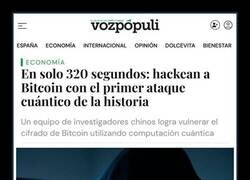 Enlace a Un peligro para las criptomonedas
