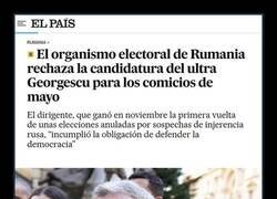 Enlace a Candidatura rechazada