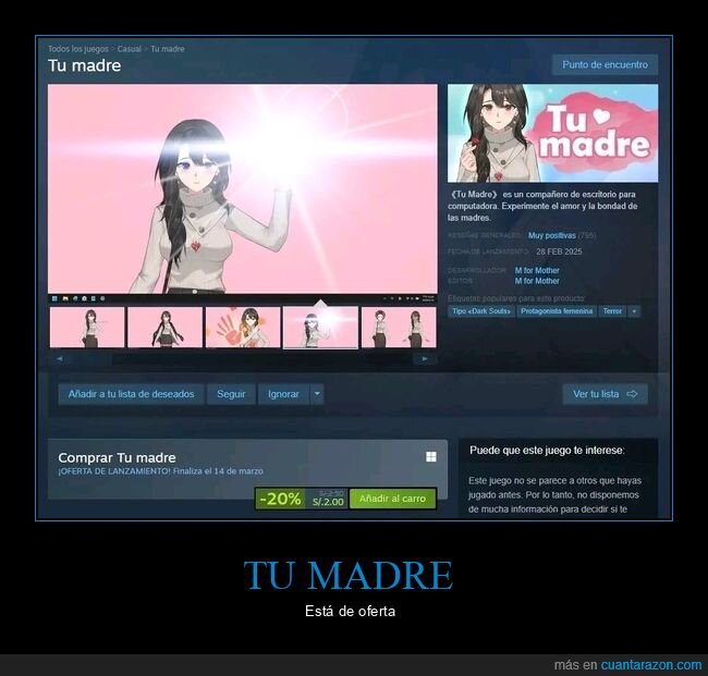 tu madre,videojuegos